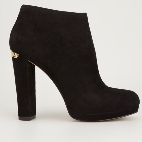 MICHAEL Michael Kors Shoes - Michael Michael Kors Black Suede Booties